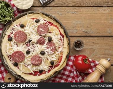 assortment with delicious traditional pizza 3. assortment with delicious traditional pizza 2