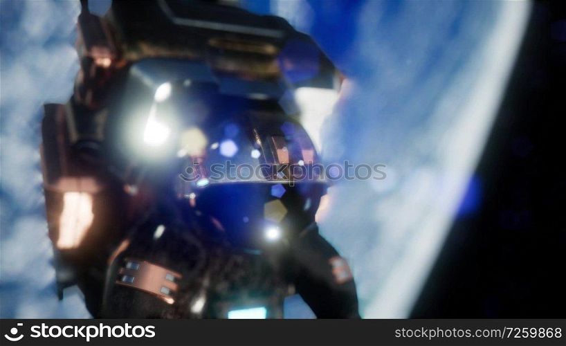 Astronaut In Outer Space