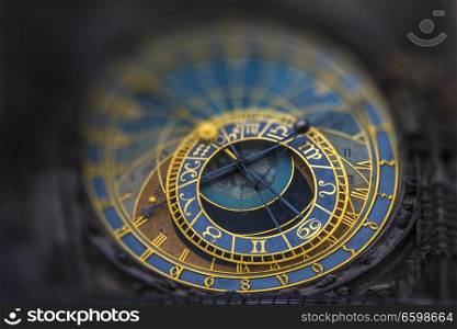 Astronomical Clock Orloj in Prague. Czech Republic