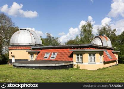 Astronomical Ole Romer observatory of Aarhus in Denmark