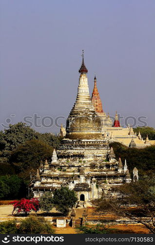 At Bagan There is a large pagoda