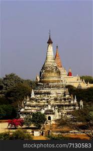 At Bagan There is a large pagoda
