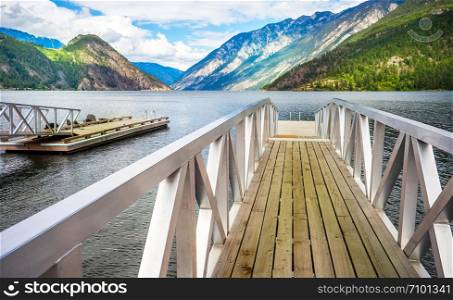 At Birkenhead Lake near Pemberton British Columbia Canada