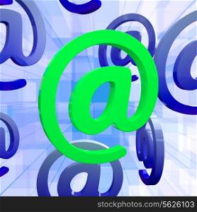 At Sign Meaning E-mail Symbol For Message