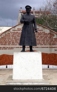 Ataturk in Chanakkale in Turkey