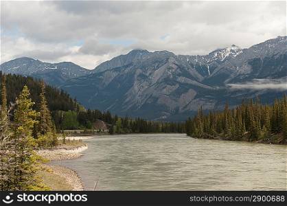 Athabasca River, Jasper National Park, Alberta, Canada