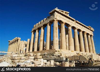 athens city greece Parthenon in Acropolis landmark architecture