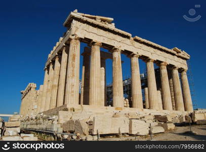 athens city greece Parthenon in Acropolis landmark architecture