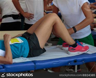 Athlete&rsquo;s Massage after Fitness Activity: Wellness and Sport