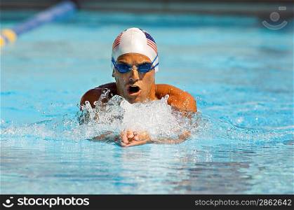Athletic Swimmer
