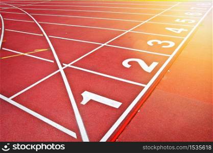 Athletics track pattern background. Sport conceptual image.