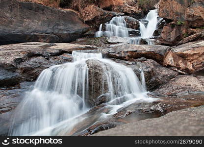 Athukadu waterfall, Munnar, Karnataka state, India