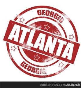 Atlanta stamp