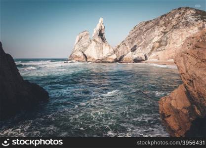 Atlantic ocean coastline, Portugal