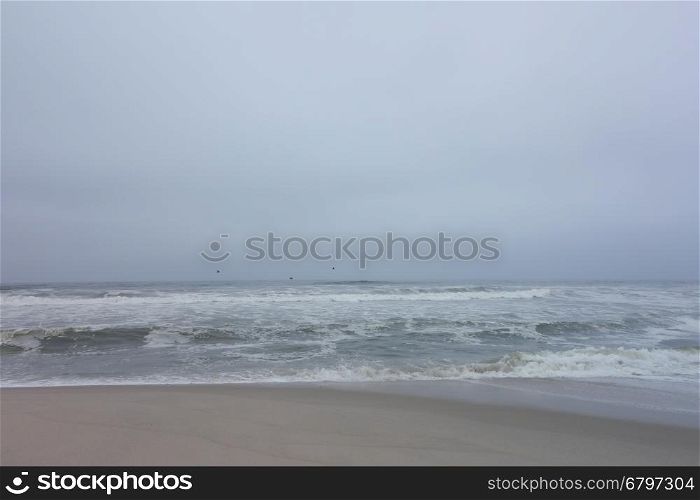 Atlantic ocean in Namibia