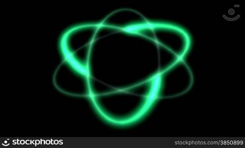 Atom trails,seamless loop