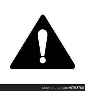Attention sign exclamation icon illustration idesign
