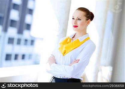 Attractive businesswoman