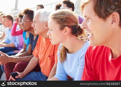Audience Watching Outdoor Concert Performance