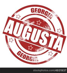 Augusta stamp
