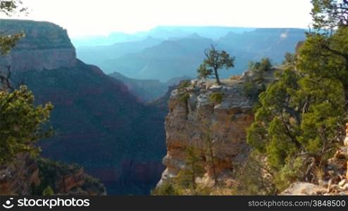 Ausblick auf einen Berg am Grand Canyon