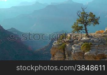 Ausblick auf einen Berg am Grand Canyon