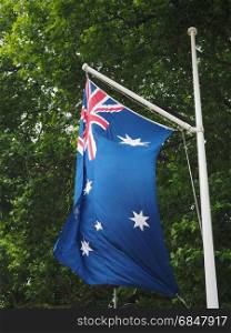 Australian Flag of Australia. the Australian national flag of Australia, Oceania