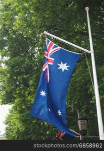 Australian Flag of Australia. the Australian national flag of Australia, Oceania