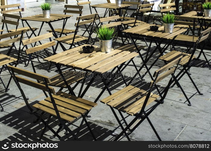 Authentic italian coffee tabl?. Flowers on the table