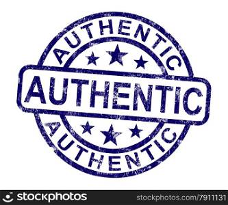 Authentic Stamp Showing Real Certified Product. Authentic Stamp Showing Real Certified Product Not Fake