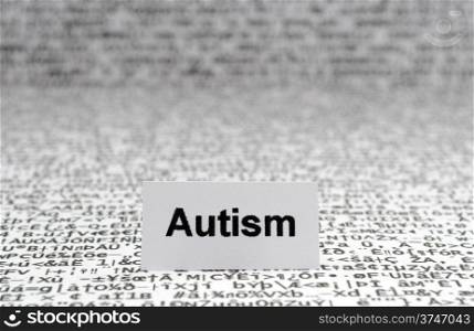 Autism concept