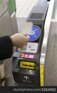 Automatic ticket checker