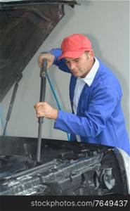 automobile engine cleaning