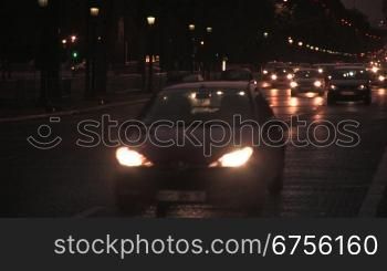 Autos, Verkehr auf der Avenue des Champs-+lysTes
