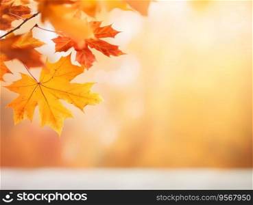 Autumn background with yellow and red leafs. Autumnal background, good for advertising or banners. Autumn background with yellow and red leafs. Autumnal background, good for advertising or banners.