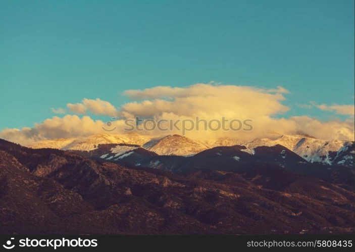 Autumn in Colorado mountains