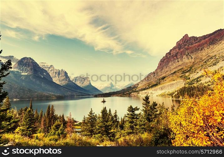 Autumn in Glacier NP, Montana, USA