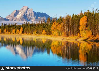 Autumn in Grand Teton National Park, Wyoming