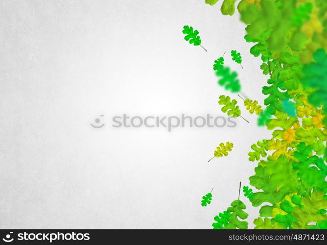 Autumn leaves. Background conceptual image with autumn leaves. Place for text