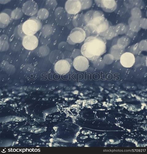 Autumnal rain, abstract environmental backgrounds for your design
