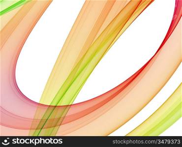 autumnal theme - high quality abstract formation on white background
