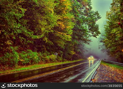 autumng season in the smoky mountains