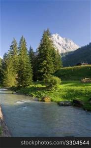 Avisio river, Trentino, Italy
