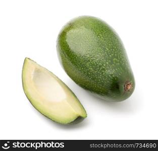 Avocado isolated on white