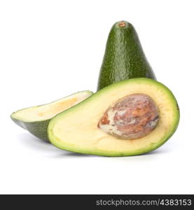 avocado isolated on white background