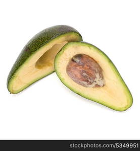 avocado isolated on white background