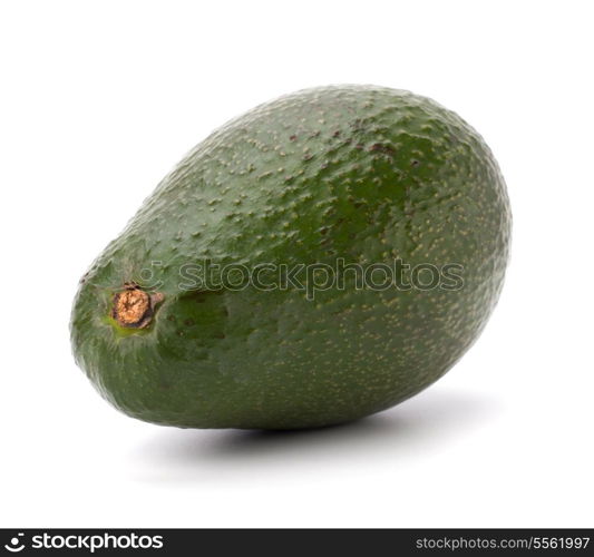 avocado isolated on white background