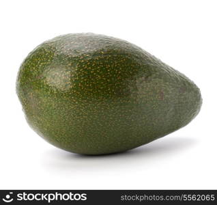 avocado isolated on white background