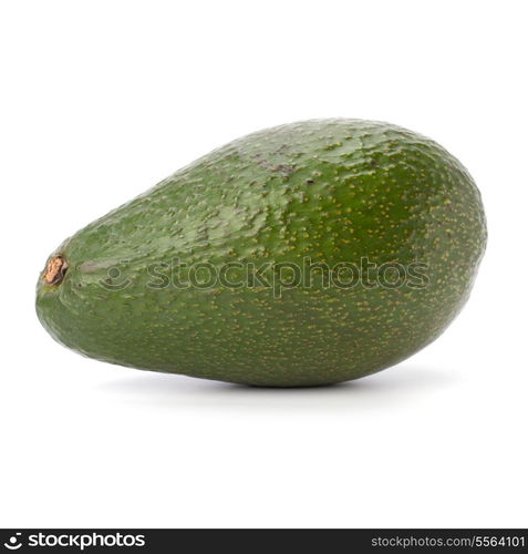 avocado isolated on white background