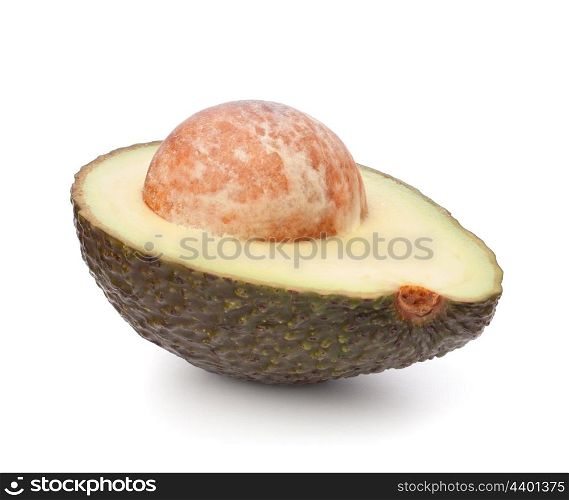 Avocado vegetable isolated on white background